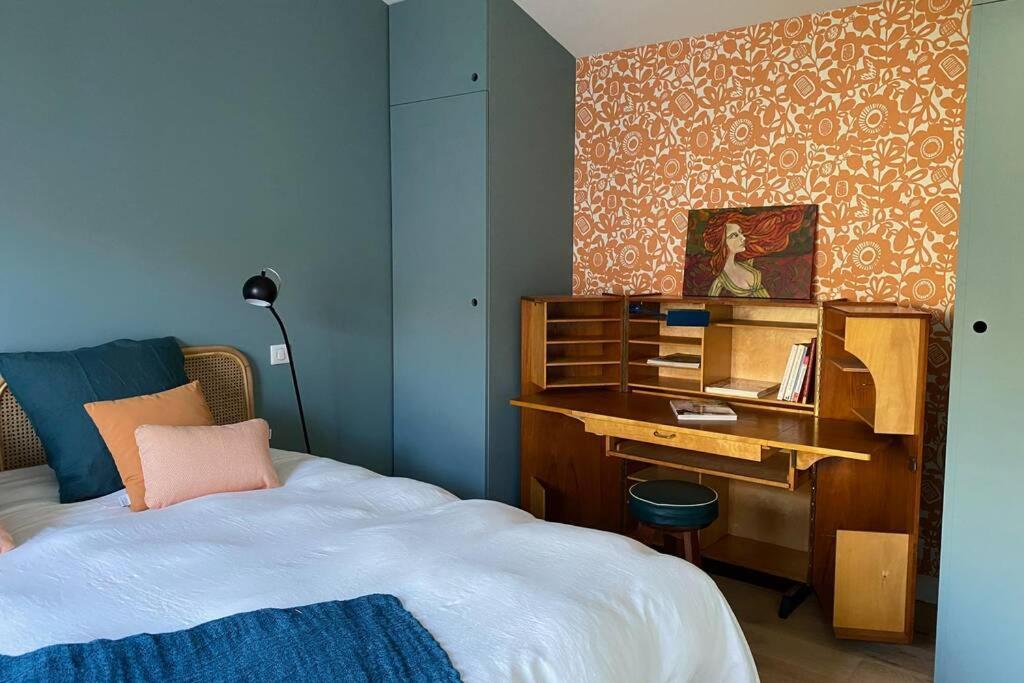 Elegante Maison D'Architecte, Spa A Debordement La Noue ภายนอก รูปภาพ